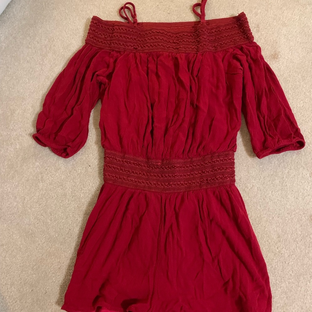 purple snow romper